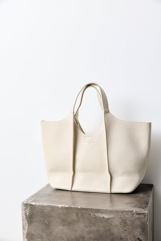 JAMES BAG Bone Leather