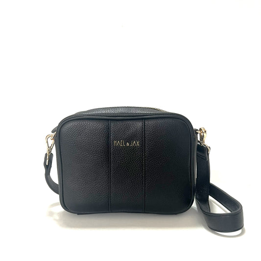 NATE BAG Black Leather